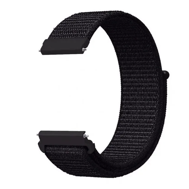 Black Спортивный нейлоновый ремешок для Xiaomi Amazfit Bip ремешок браслет для huawei Watch GT Honor Magic Huami Amazfit Pace Stratos 2 часы ремешок - Цвет ремешка: Black