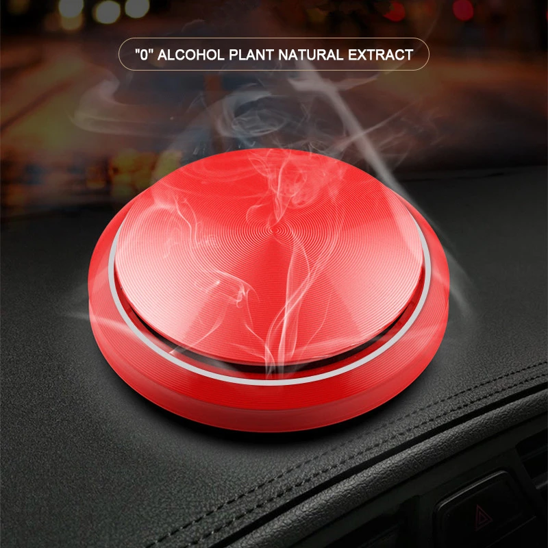 New Luxury Alloy Car Air Freshener Smelling in the Car Perfume