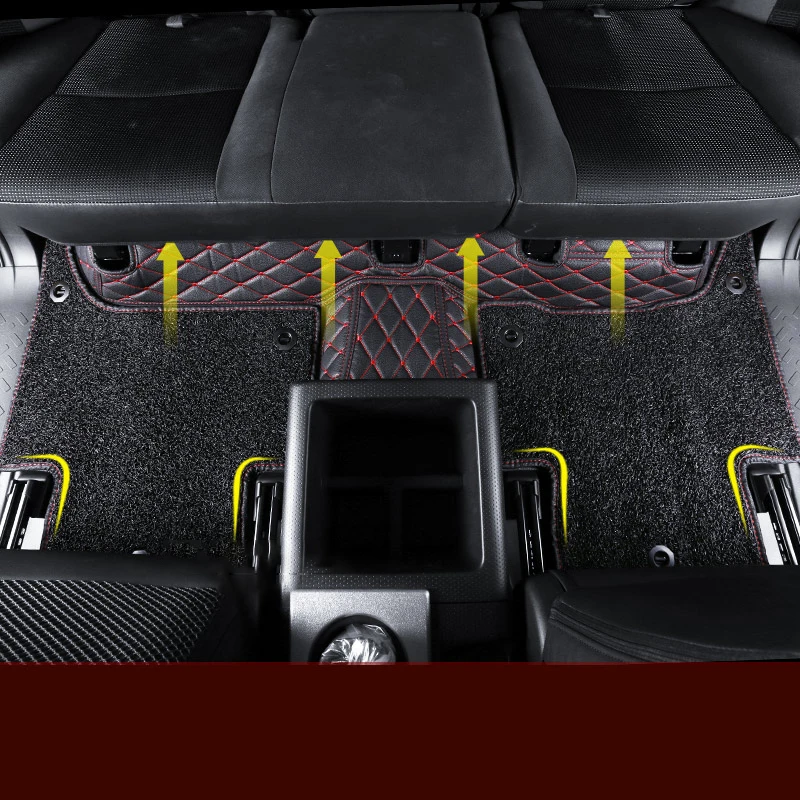 Lsrtw2017 кожаные автомобильные коврики для toyota FJ cruiser 2007- 2008 2009 2010 2011 2013 аксессуары