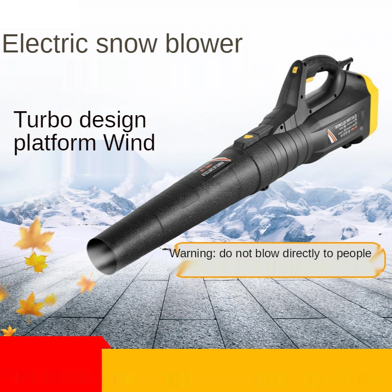 3500W Electric Snow Blower Adjustable Speed Leaf Blower High Power Industrial Dust Collector Garden Leaf Blower