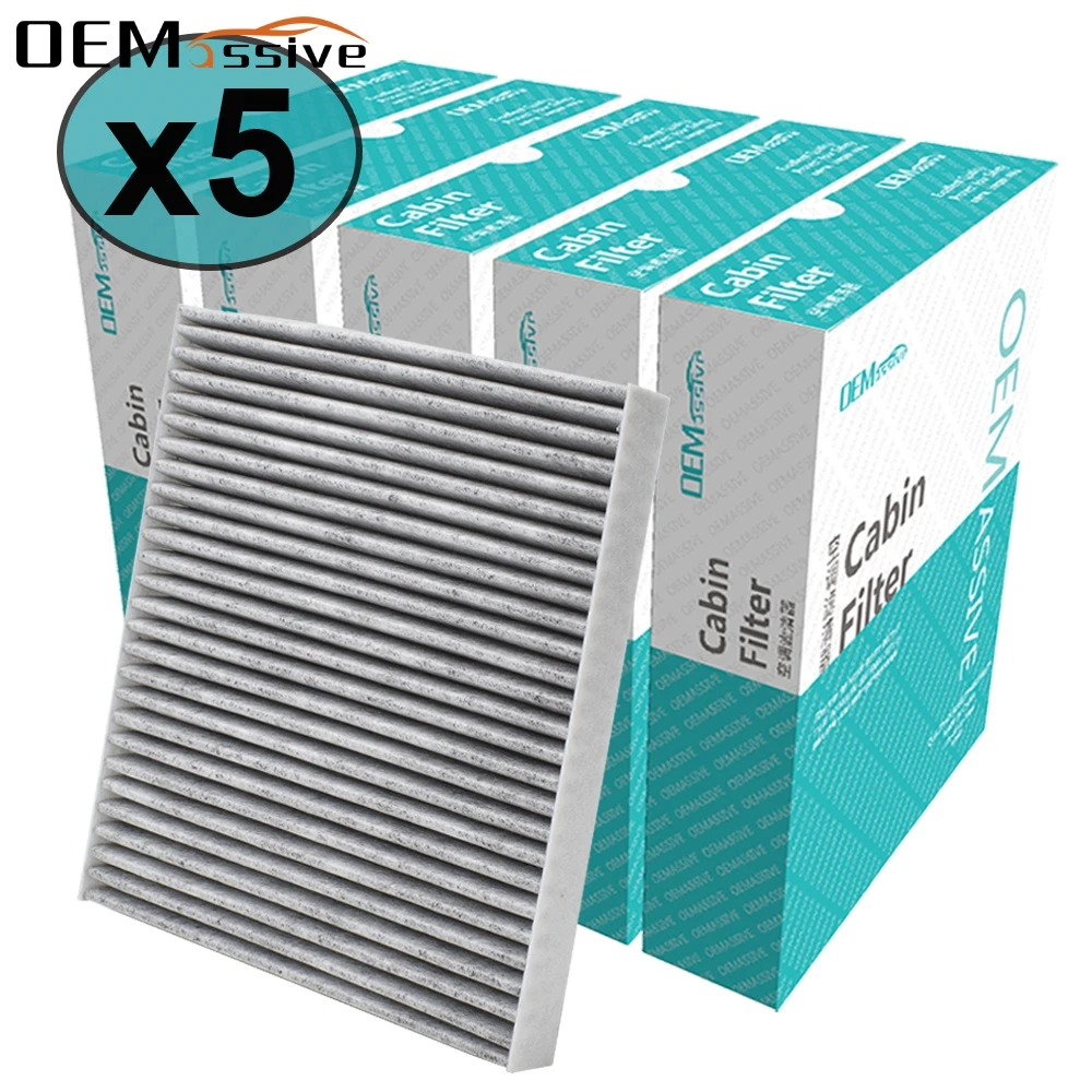 

5x Car Accessories Pollen Cabin Air Filter For Pontiac Vibe Toyota Tacoma 2003 2004 2005 2006 2007 2008 87139-YZZ09 88508-01010