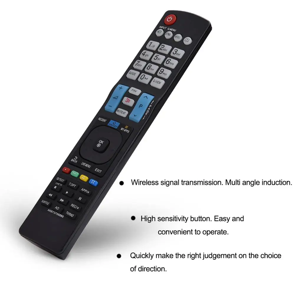 Универсальный пульт дистанционного управления Smart TV AKB73756565 замена пульта для LG