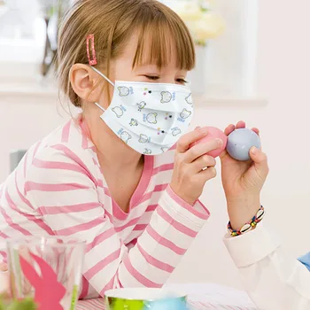 

Children's Cartoon Reusable Facial Mask Face Shield Cloth Breathable Mouth Mask Washable Mouth Mask mondmasker