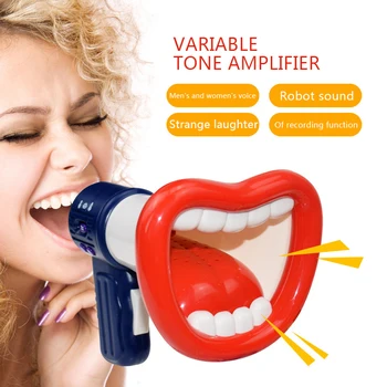 

Funny Voice Changer Toys Children Trumpet Change Speaker Voice Recording Microphone Toys Gift Chrismas gift