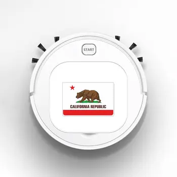 

Auto USB Sweeping 1800Pa Multifunction Smart Robot Vacuum Cleaner Dry Wet Vacuum Floor Cleaner Personality Flag Of California