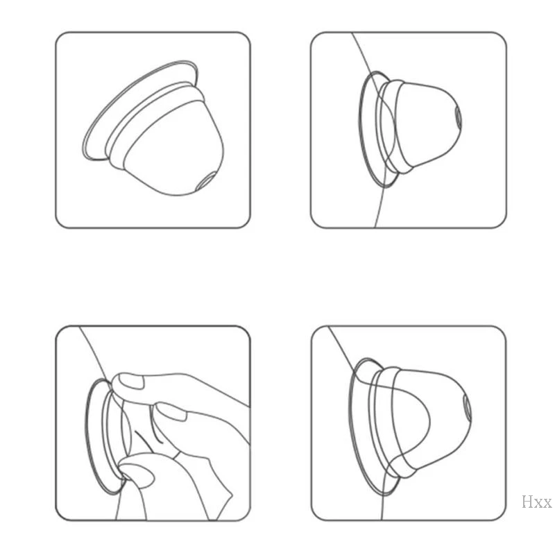 Корректор для сосков для плоских перевернутых сосков, силиконовый аспиратор для сосков, помощь при грудном вскармливании