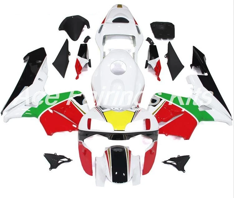 

Top (Injection mold) New ABS Motorcycle Full Fairing Kit Fit For Honda CBR600RR F5 2004 2003 Fairings set red green yellow
