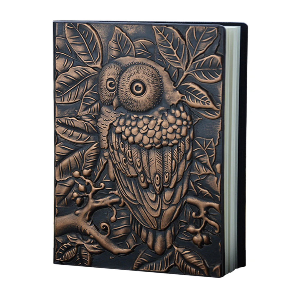 Retro Owl Embossed Travel Journal School Diary Notebook Gift Writing Pads Handcraft PU Cover
Retro Owl Embossed Travel Journal School Diary Notebook Gift Writing Pads Handcraft PU Cover