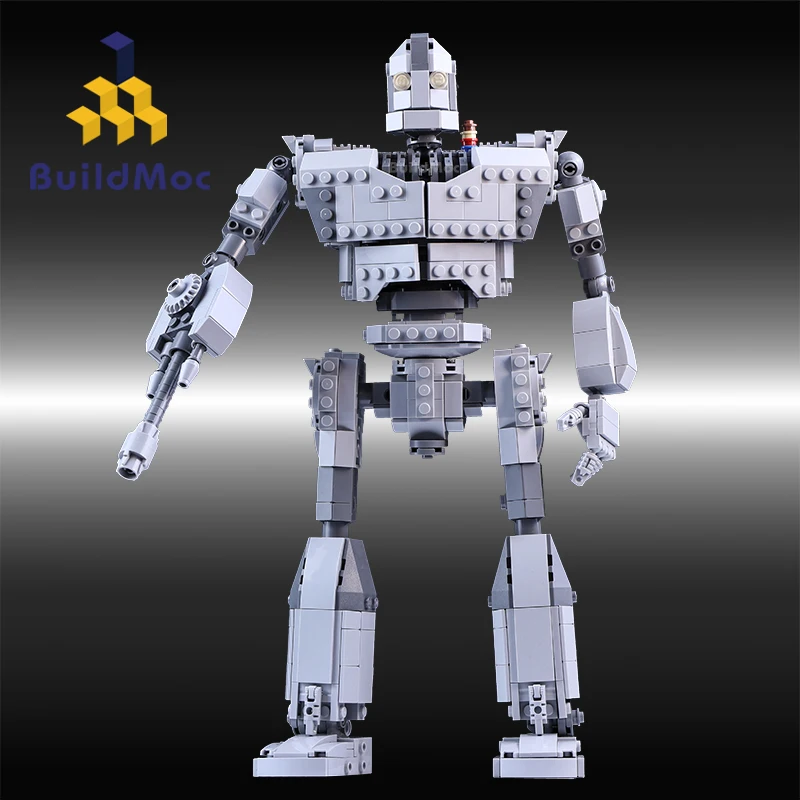 BuildMOC Новый MOC робот Fit гигантский робот техника город фигурки Voltron модель строительные блоки кирпичи детские игрушки подарки для мальчиков