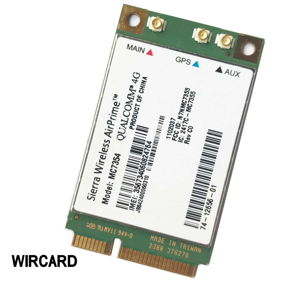 MC7354 4G LTE mini PCI-E 4G карта Cat3 100M 4G модуль