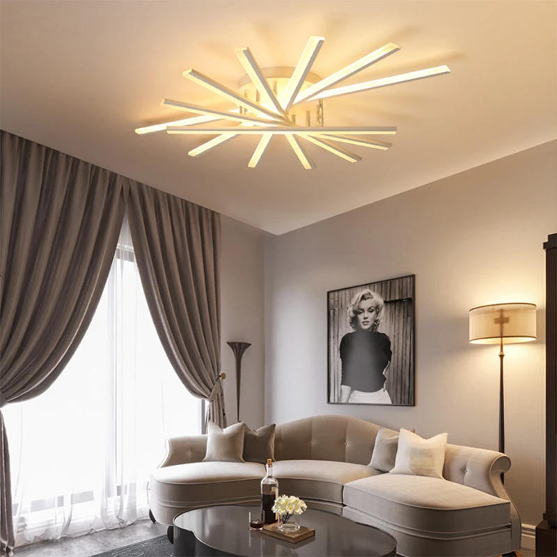 

LED ceiling lights for Dining living room lamp fixture Remote control modern design ceiling lamp door Bedroom Home Decoration