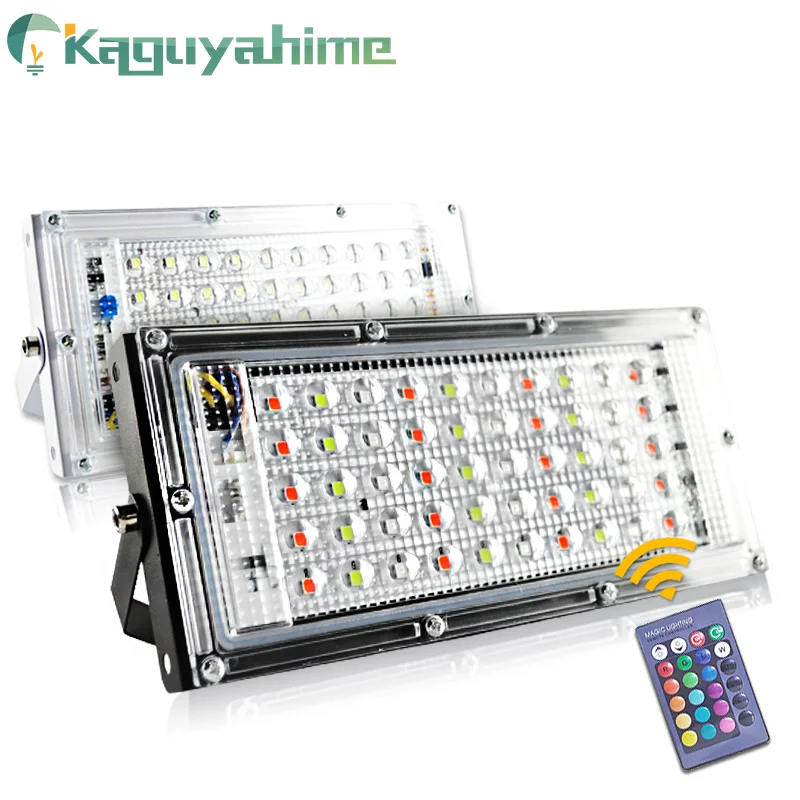 

Kaguyahime LED Floodlight 50W 10W LED Spotlight 220V IP65 Waterproof Refletor Light Led Outdoor Flood Light Garden Street Lamp