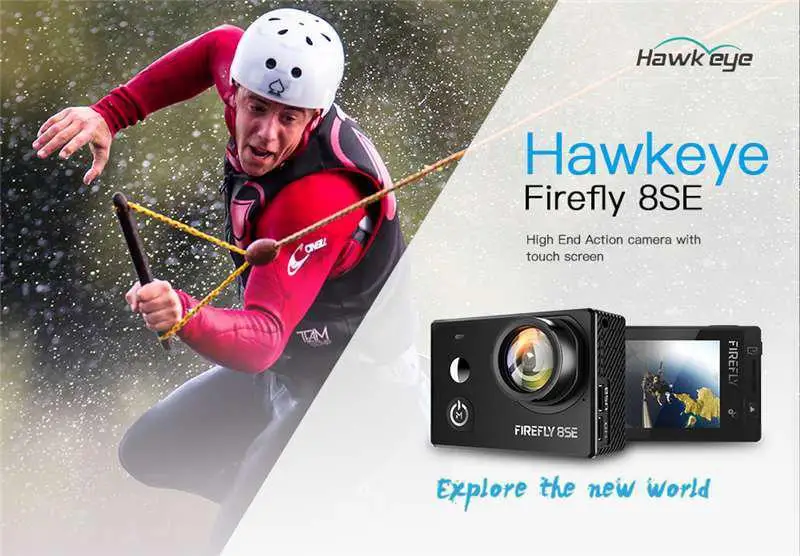 RCtown Hawkeye Firefly 8SE 4K 90 градусов/170 градусов сенсорный экран FPV Экшн-камера Ver2.1