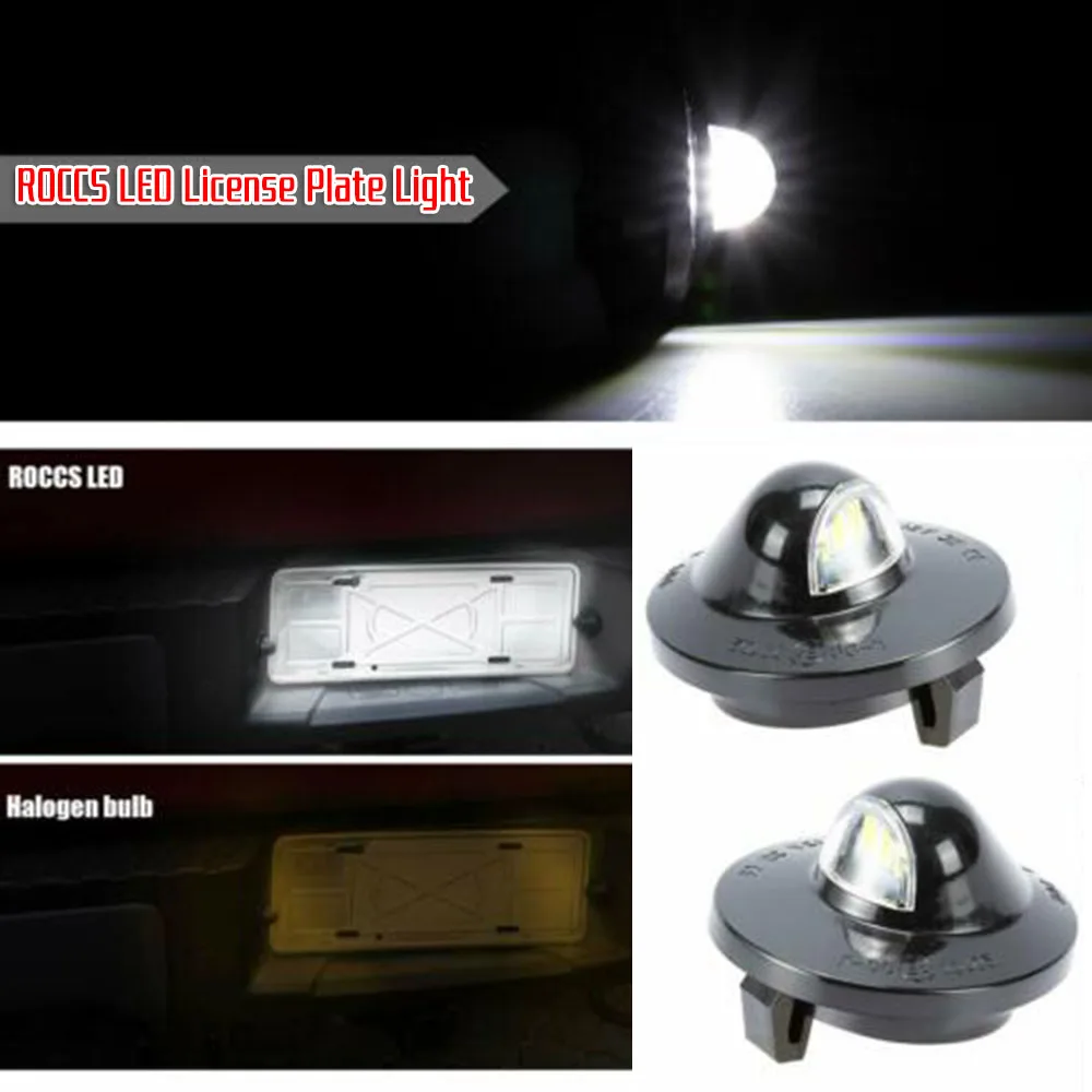 2 шт 12 V-36 V автомобиль 3SMD Raptor проводник полный светодиодный номерного знака светильник 6500K для Ford F150 Explorer экспедиции максимальную