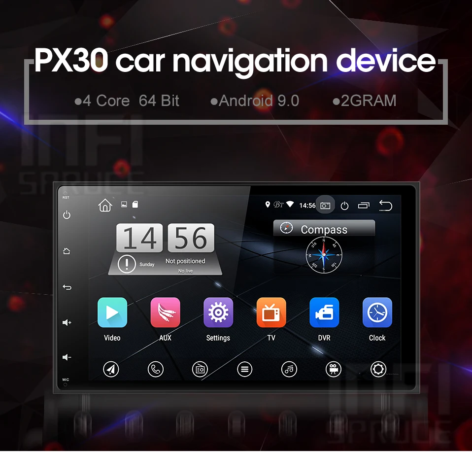 Clearance car dvd for Toyota Corolla Auris Fortuner Estima vios 2016 2017 2018  android 9.0 gps navigation radio player car stereo gps 0