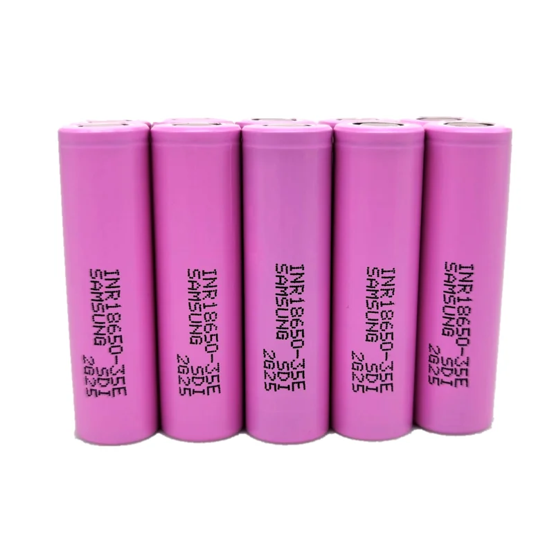 18650 35E Original For samsung 3500mAh 13A discharge INR18650 35E 18650 battery Li-ion 3.7v rechargable Battery