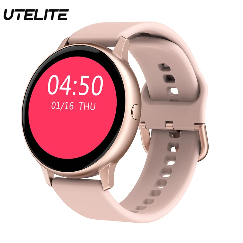 UTELITE DT88pro Smart Watch Women Bluetooth Music Fitness Tracker
Sports Modes Watch ECG Heart Rate Sleep Monitor Clock PK KW10