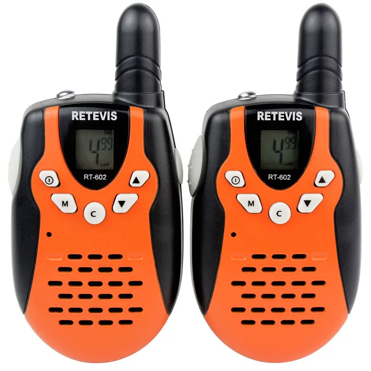 Детская портативная рация Retevis RT602 2 шт. игрушечная FRS UHF двусторонний коммуникатор
