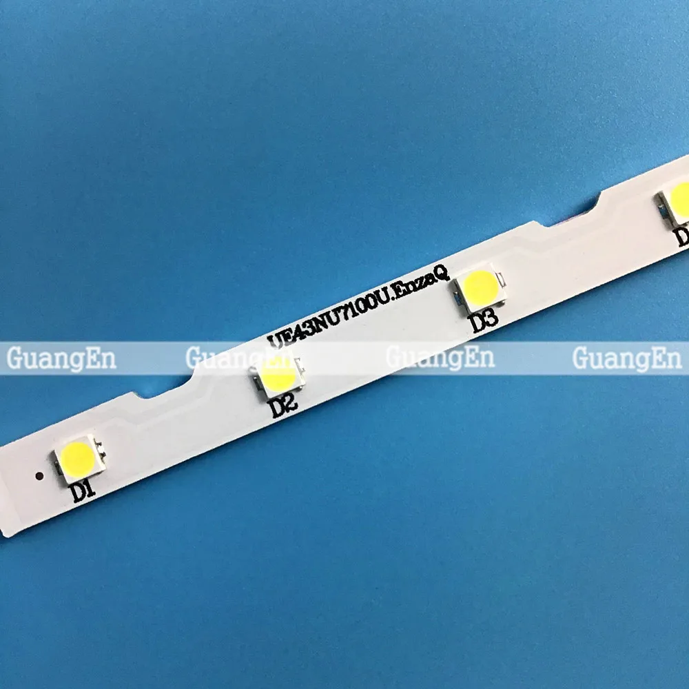 US $163.20 30 PiecesLot LED Strip Bar For Samsung 43TV UE43NU7100 AOT43NU7100F2X283030C BN4400947A UE43NU7120 UE43NU7170 BN9645954A