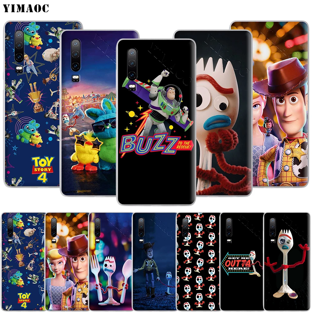YIMAOC Forky я мусорное ведро История игрушек чехол для телефона huawei Коврики 30 20 10 Pro Lite