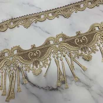 

2/5Yards Lace Ribbon For Curtain Table Clothing Lady Hat Decoration Braid Embroidery Lace Fabric Trim DIY Sewing Accessories