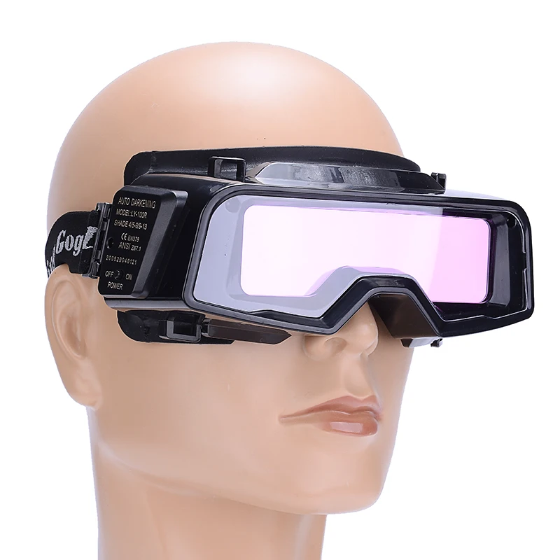 

Solar Automatic Dimming Welding Protective Mask Welder Glasses Anti-Glare Eyes Shied Goggles