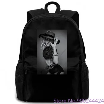 

LADY GAGA DAVID BOWIE TATTOO IDEAL PRESENT UNISEX RETRO COOL Print Style women men backpack laptop travel school adult
