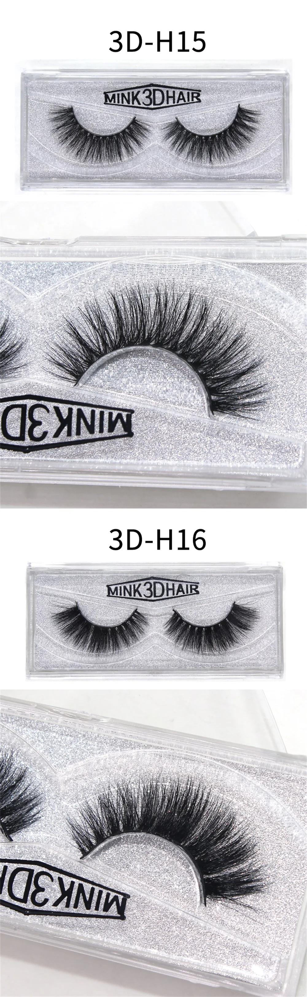 3D норковые ресницы Объемные 50 настоящая норка оптом волосы крест-накрест 15 мм натуральные длинные Индивидуальные ресницы на заказ Packagin Cilios Makeup