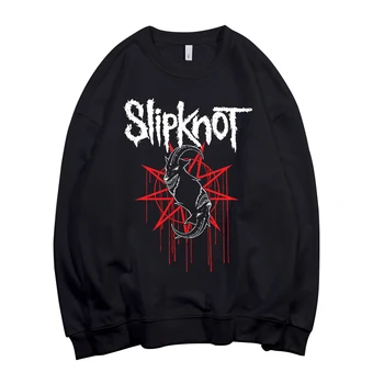 

Bloodhoof Slipknot Alternative Metal Band Unisex Crew Neck Cotton Sweatshirt Asian Size