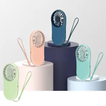 

Pocket Fan Ultra Thin Micro Concave Design Strong Wind Power Built in Battery Life Hanging Placement 1 Pcs Mini Rotary Vane CE