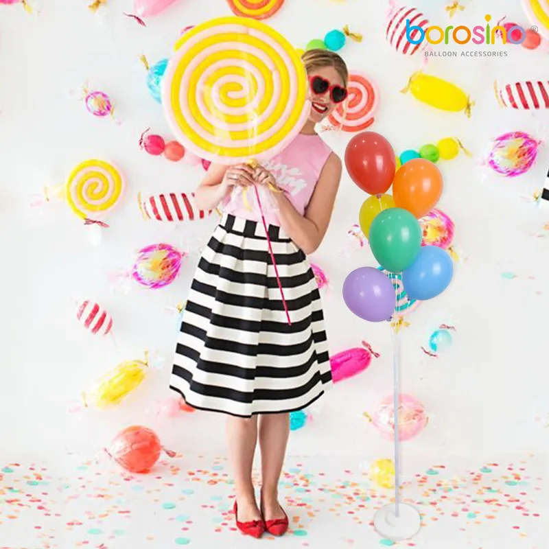  Free shipping for new popular 2019 balloon display stand column use to birthday party and wedding a