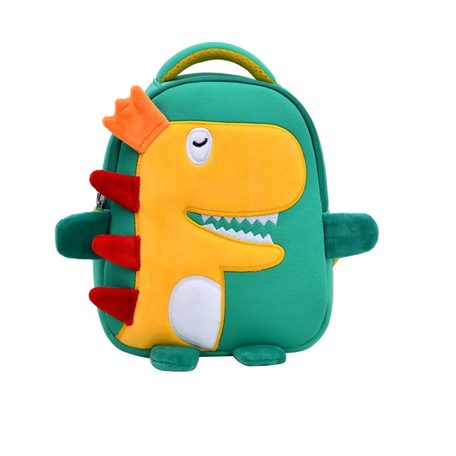 Plush Anime Backpack For Boys Girls Children&#39;s Kindergarten Schoolbag 1-3 Years Cute Dinosaur Duck Animal School Backpacks Gifts