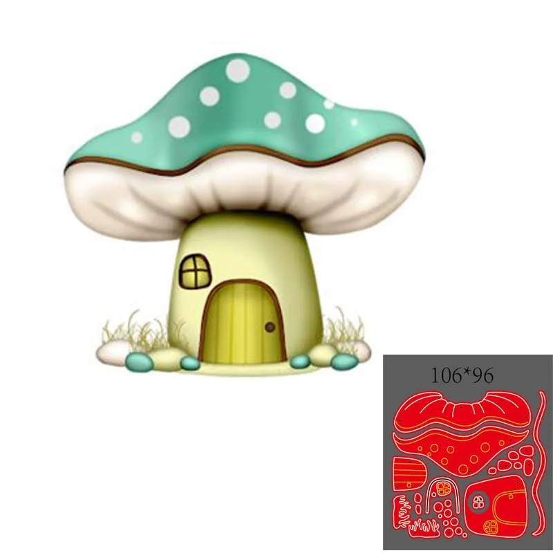

Mushroom Metal Cutting Dies For Scrapbooking Dies Metal Nouveau Arrivage 2019