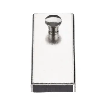 

1pc Magnetic Seam Guide Tool Metal magnet Flat car Sewing Locator Gauge Presser Foot Industrial Sewing Machine MG1 53*24mm