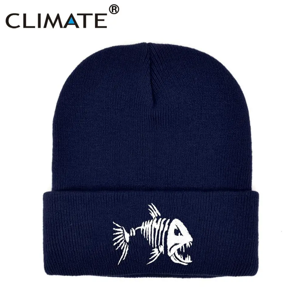 The Beanryunisex Fishbone Beanie - Warm Acrylic Winter Fishing Hat