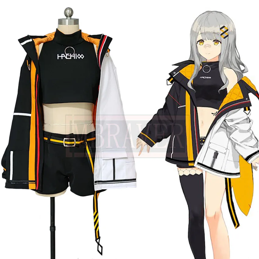 

VTuber Hololive Vtuber певица HACHI Vitality пчелы костюм для косплея на Хэллоуин Рождество на заказ