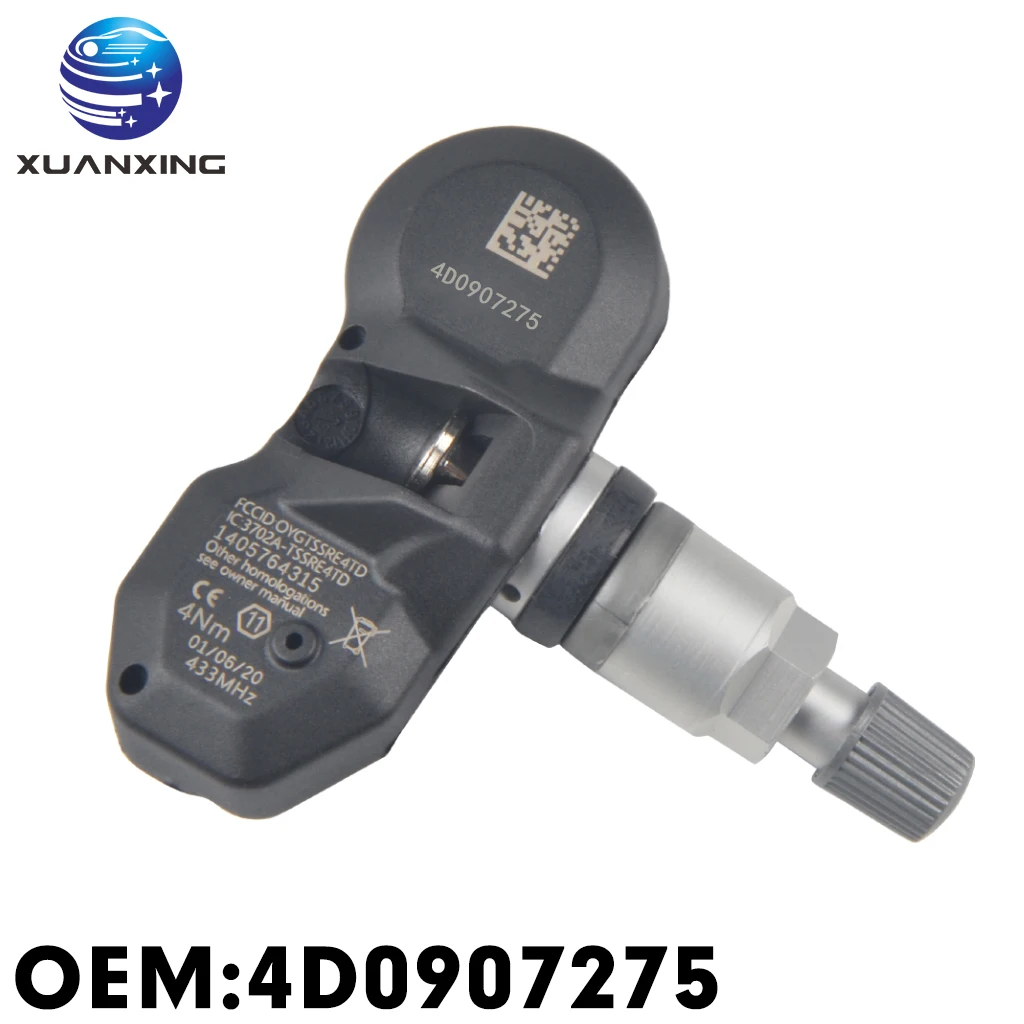 4d0907275 Tire Pressure Sensor Monitoring System Tpms 433mhz For Audi