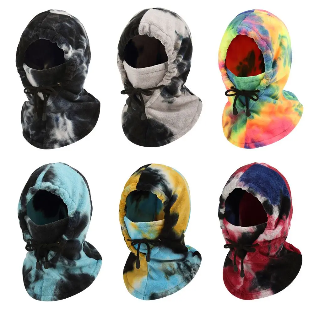 

Mountaineering Skiing Fleece Cycling Rainbow Balaclava Hat Warm Cap Ski Scarves Neck Warmer