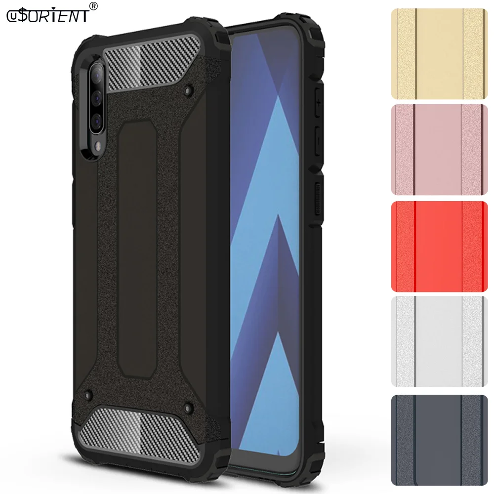 Прилегающий чехол для Samsung Galaxy A30s A50 2019 гибридный противоударный с полным
