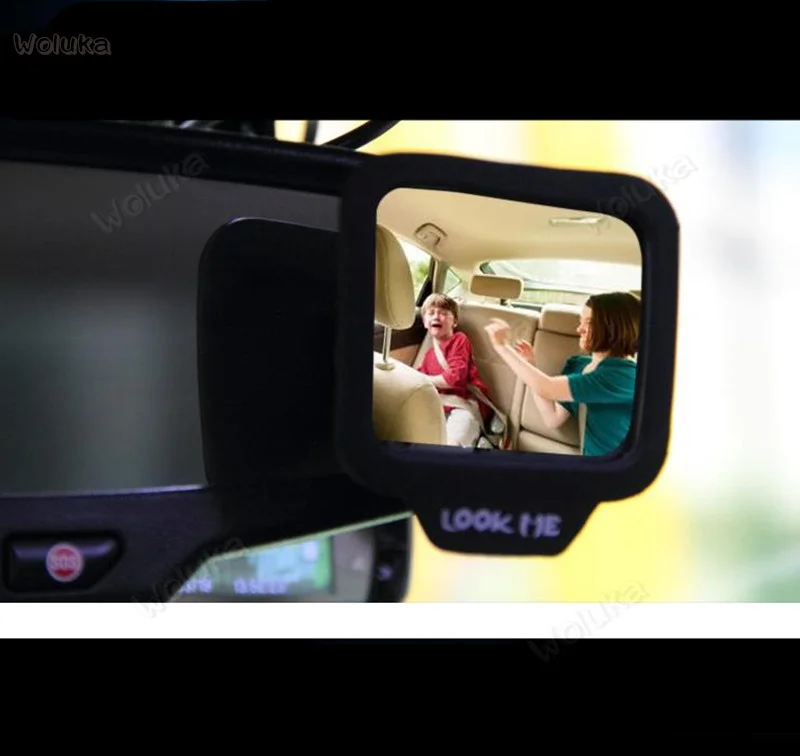 Автомобильное зеркало заднего вида второго ряда зеркало заднего слепого пятна с поддержкой Автомобиля Магнит Силиконовое зеркало против столкновений CD50 Q02