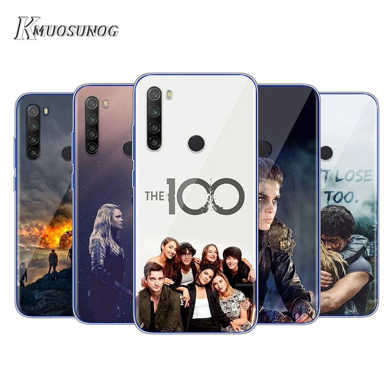 

Transparent Silicone Cover The Hundred The 100 For Xiaomi Redmi Note 9 9S Max 8T 8 7 6 5 Pro 5A 4X 4 Phone soft Case