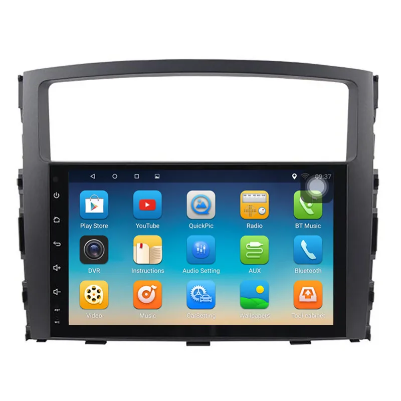 Автомобильная магнитола CHOGATH 2 Din 9 дюймов GPS-навигация Android 0 для MITSUBISHI PAJERO V97 2006-2014
