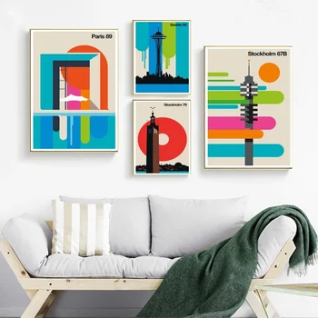

oland Paris Seattle Stockholm Stockholm Posters And Prints Wall Art Canvas Painting Wall Pictures For Living Room Decor