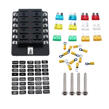 

Product parameters: Product Name: Multi-way fuse box electric: Input terminal rating: M5 stud (100A 32V DC.max) Input line size: