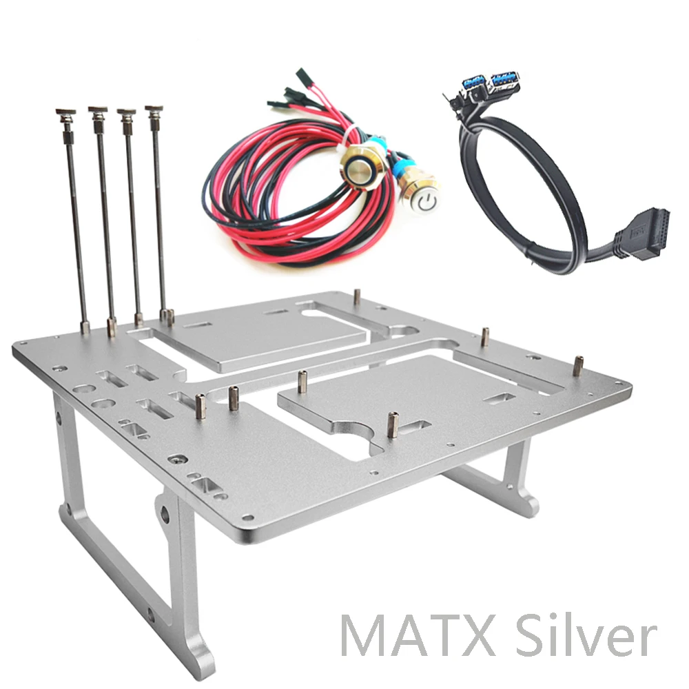 PROD 33030527010 Open Air Test Bench PC Case Mini ITX MATX ATX PC Frame
USB 3.0 Water Cooling Fan DIY Mod Overclocking HTPC NAS Graphics Card
