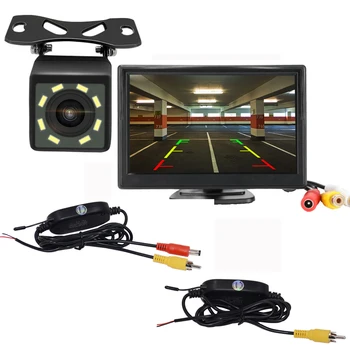 

Wifi Wireless Rear View Camera Vehicle Folding Foldable Monitor Video System Car Parking Monitor With Reverse Camera