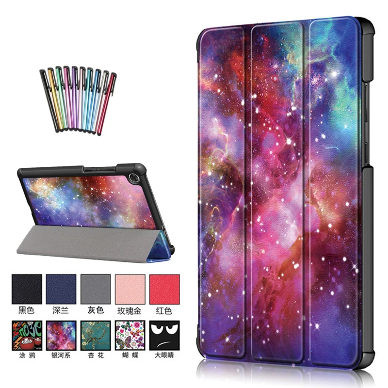 Custodia Per Samsung Galaxy Tab A 10.1 Sm-T510/T515 Custodia Pieghevole Per Tablet Per Samsung Galaxy Tab A 10.1 2019 Custodia Rigida + Penna