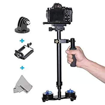 

Fomito Portable S-60 Max Hight 0.6 Meter Handheld Stabilizer Pro Version for Camera Video DV DSLR