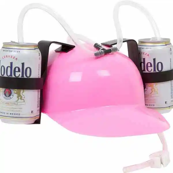 Держатель для напитков, шлем, соломинки для питья, пластиковая пивная шляпа для напитков шлем для ленивых вечерние сувениры для детей, подарки на день рождения - Цвет: XT0441P