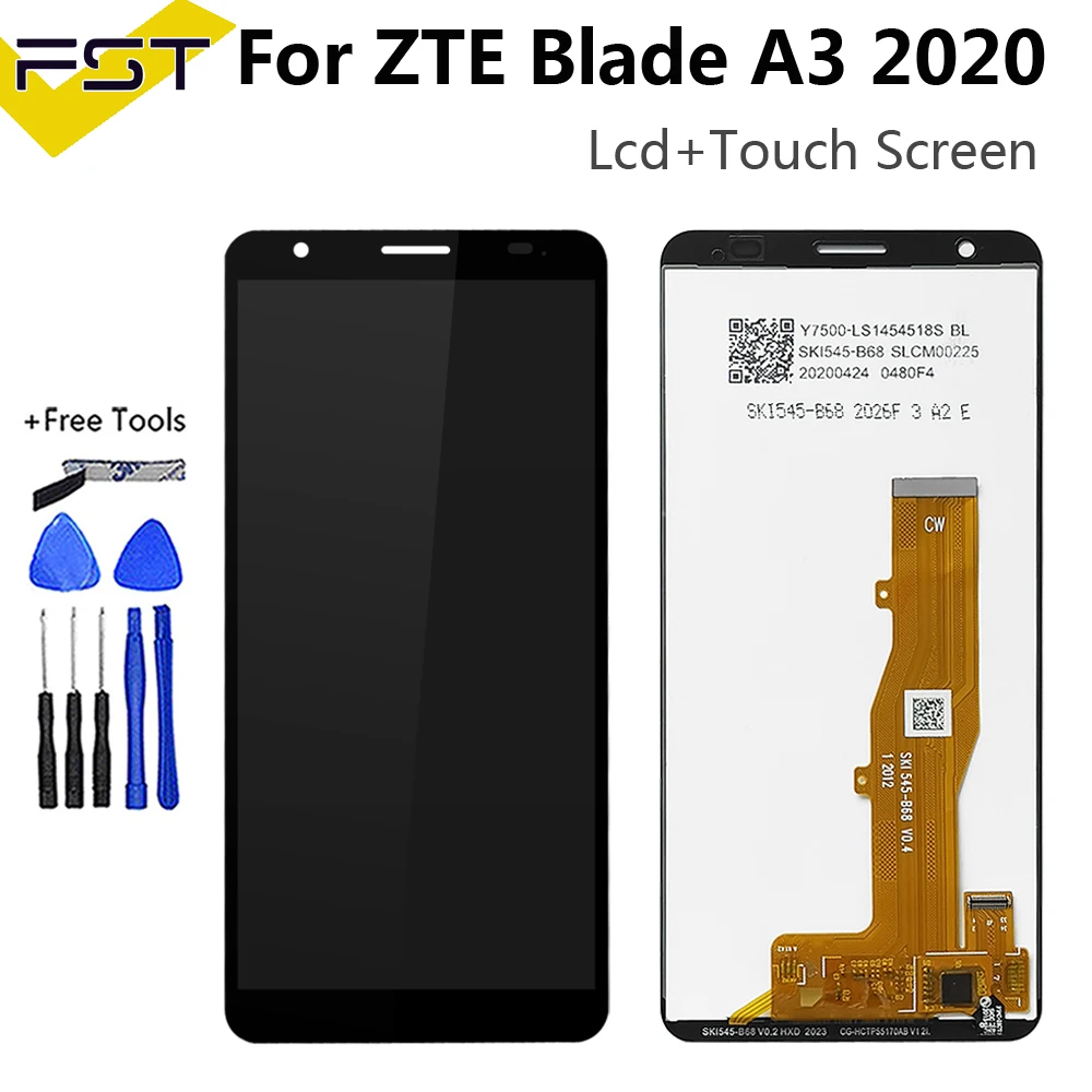 5 45 &quotОригинальный ЖК-дисплей для ZTE Blade A3 2020 детали замены | Мобильные телефоны и